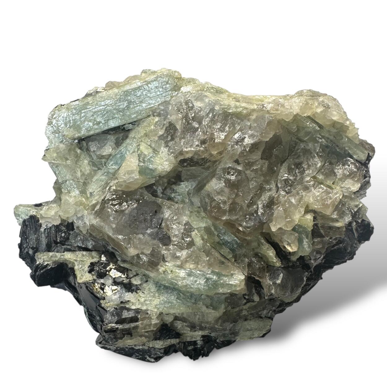 Kyanite With Almandine & Biotite