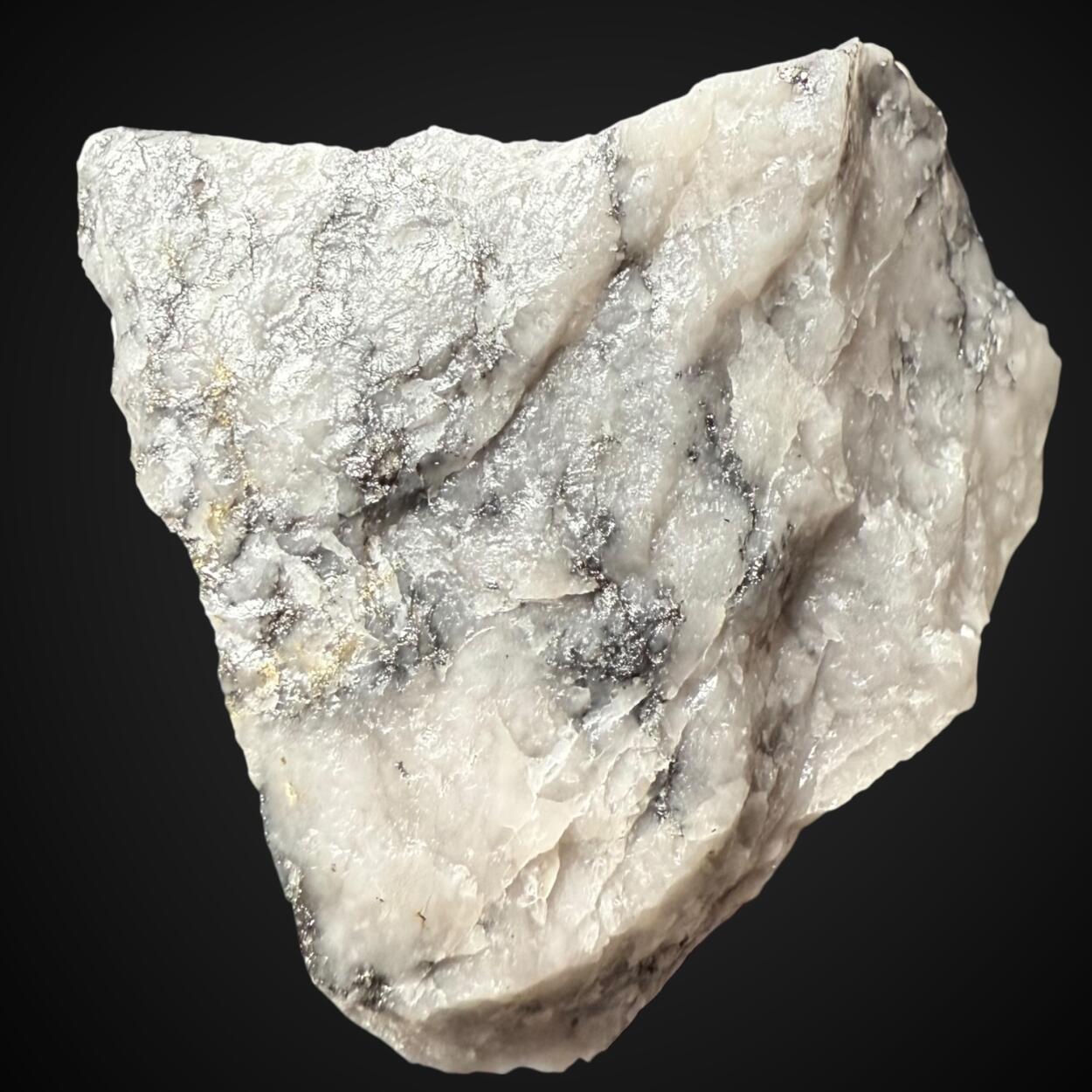 Coloradoite With Native Gold