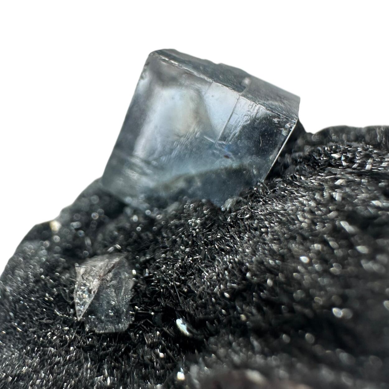 Fluorite On Specularite