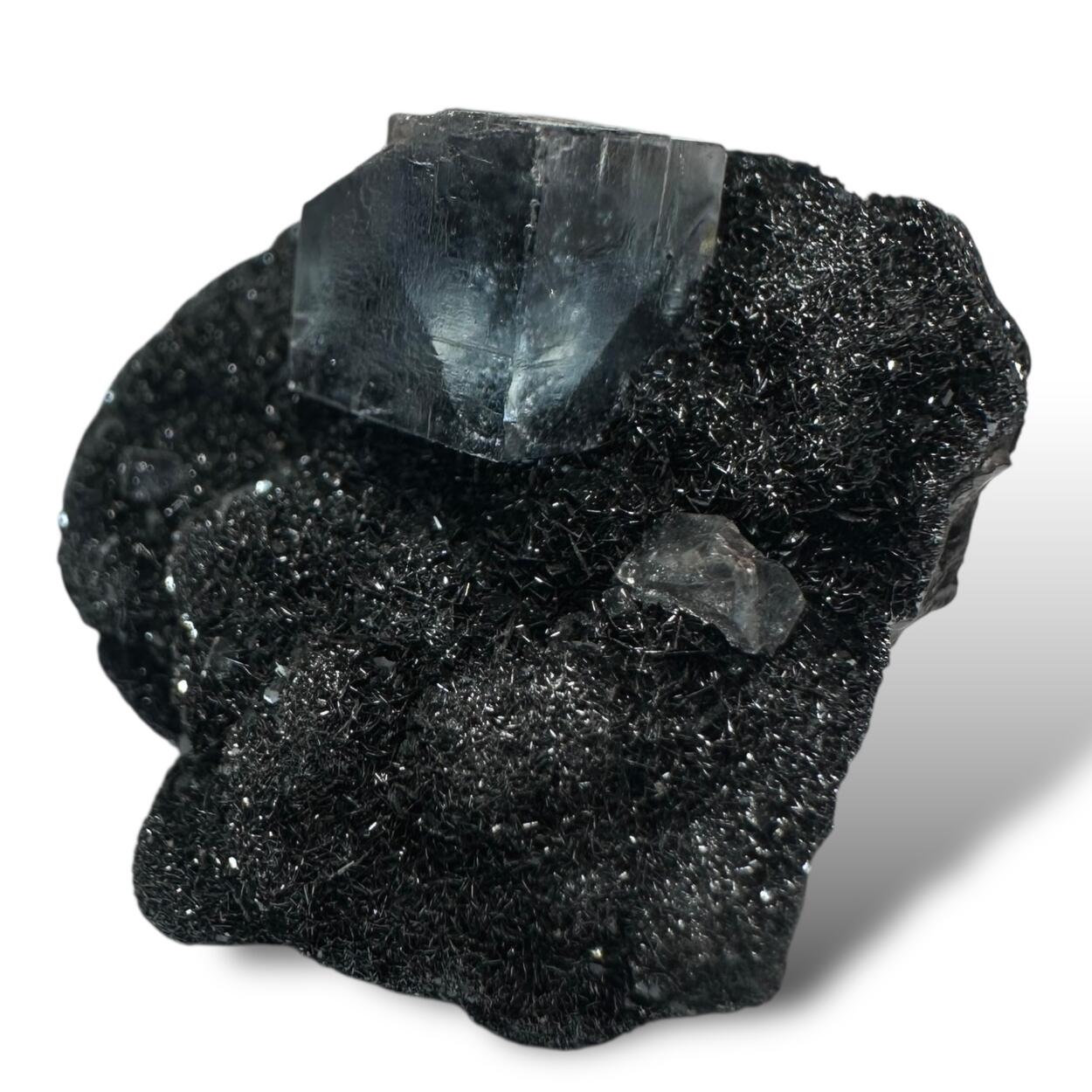 Fluorite On Specularite