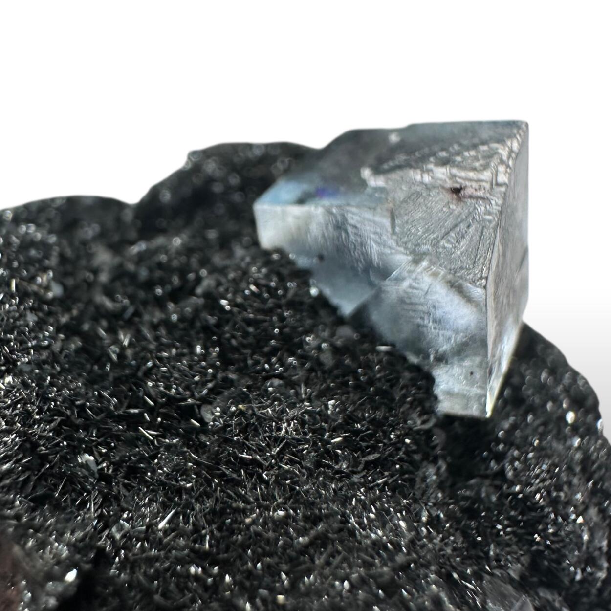 Fluorite On Specularite