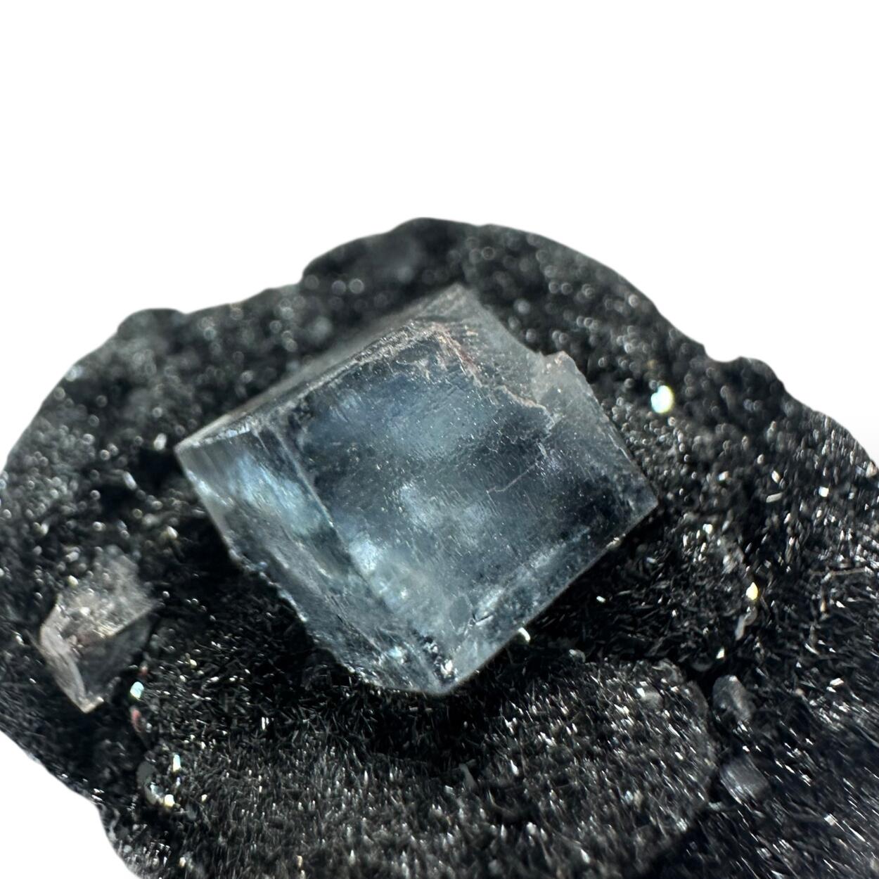 Fluorite On Specularite