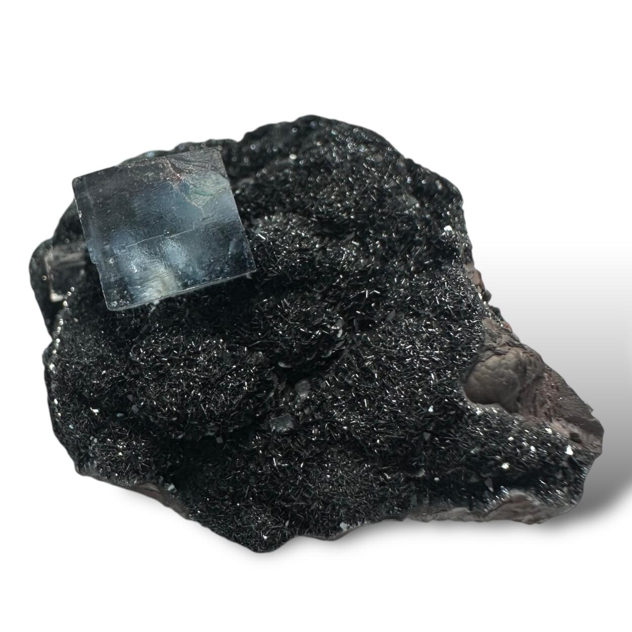 Fluorite On Specularite