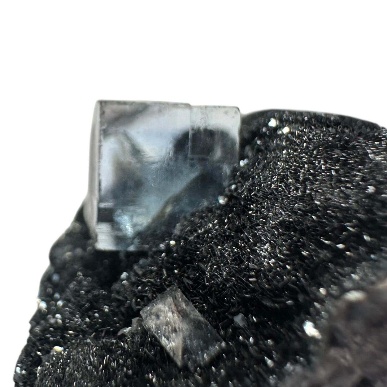 Fluorite On Specularite