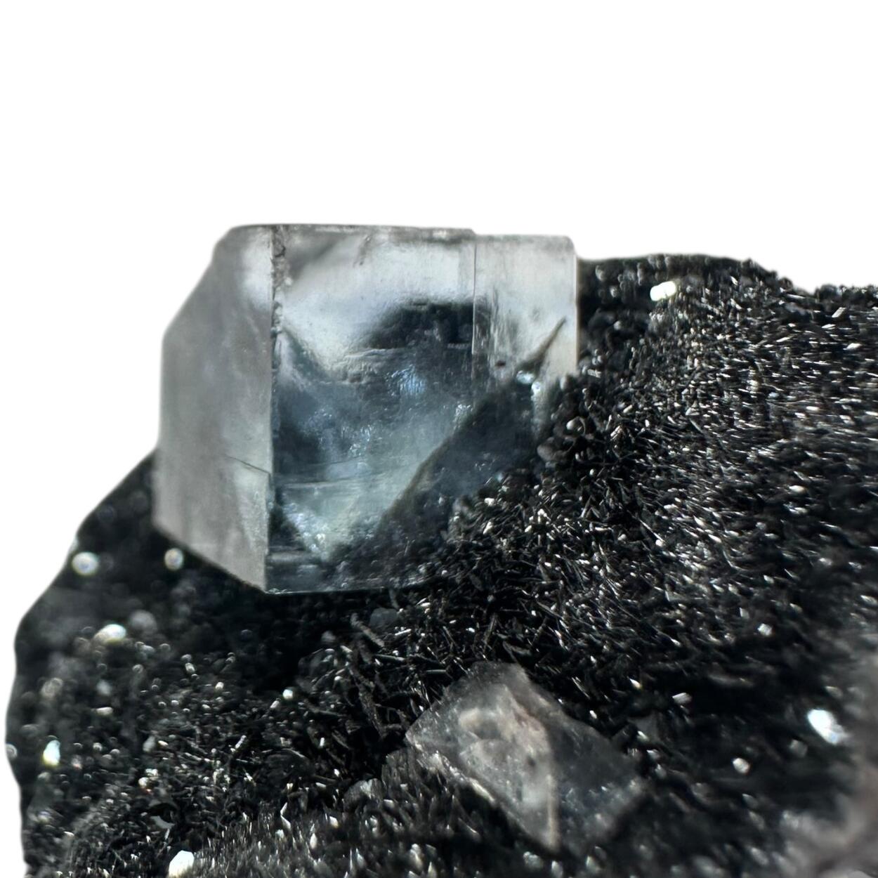 Fluorite On Specularite