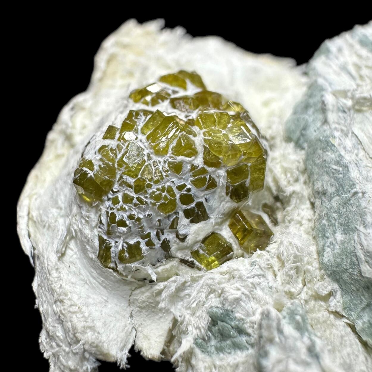 Demantoid With Asbestos