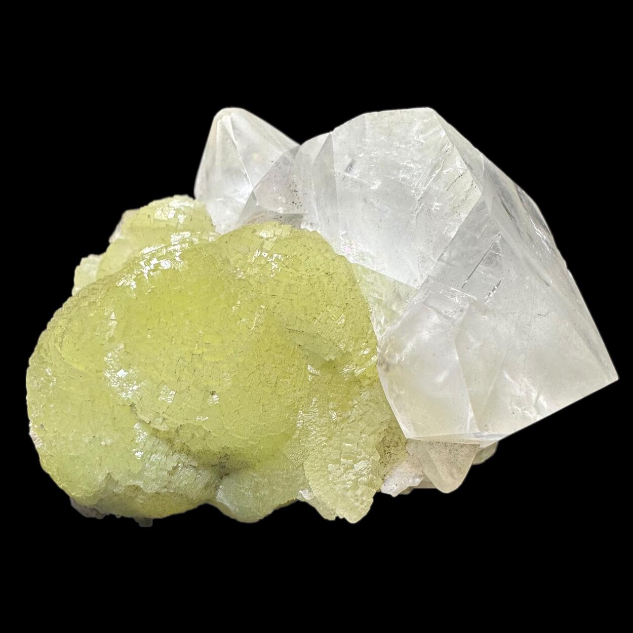 Prehnite & Calcite
