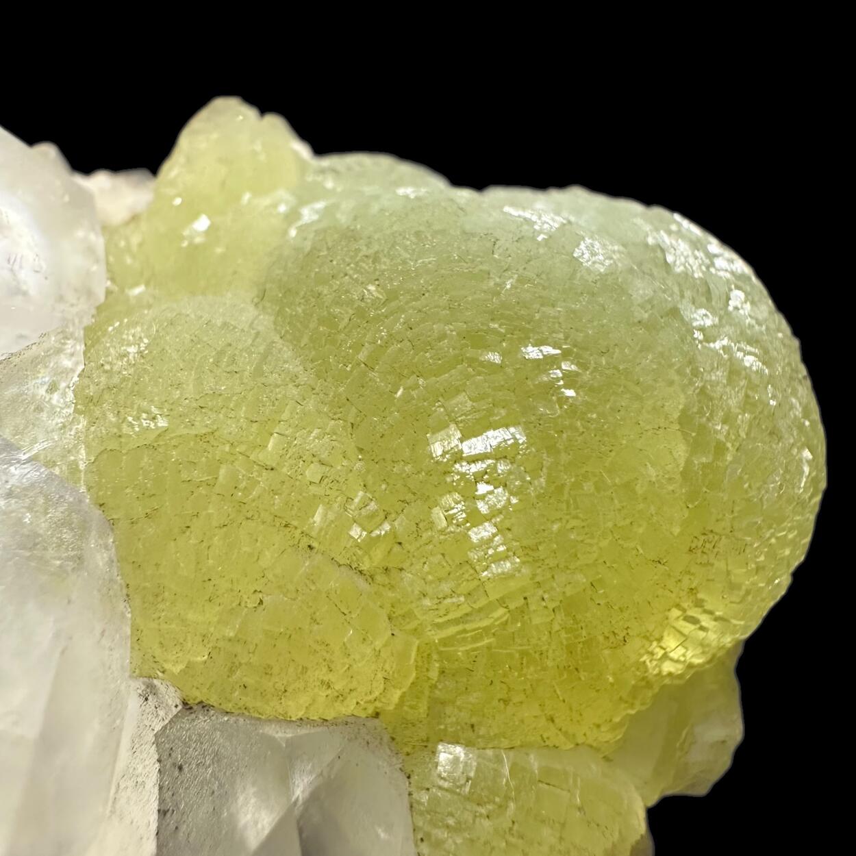 Prehnite & Calcite
