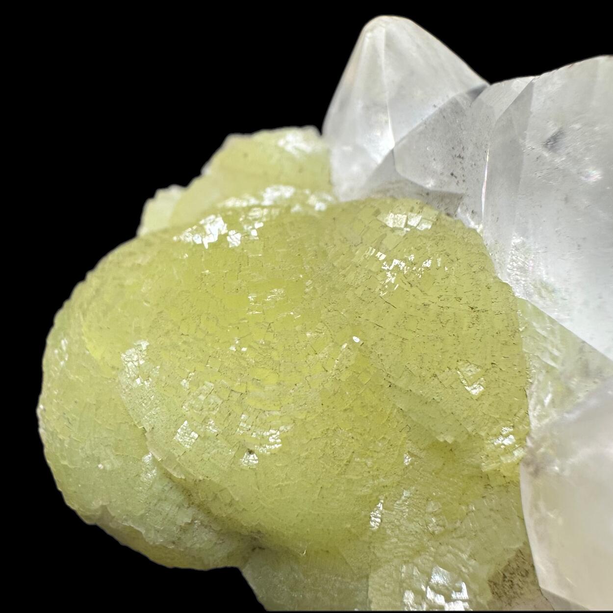 Prehnite & Calcite