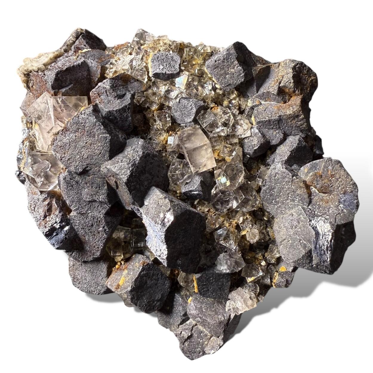 Galena With Fluorite