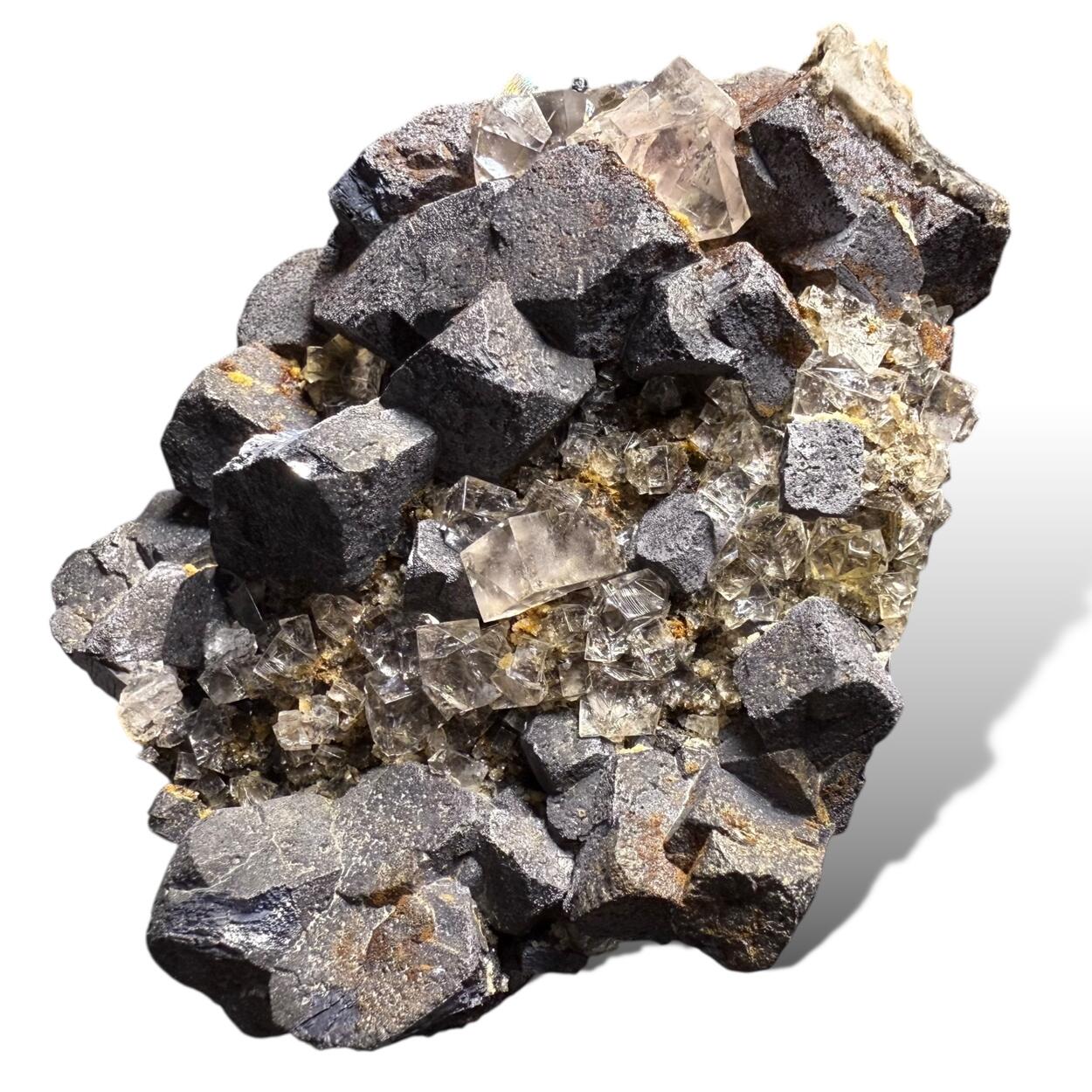 Galena With Fluorite