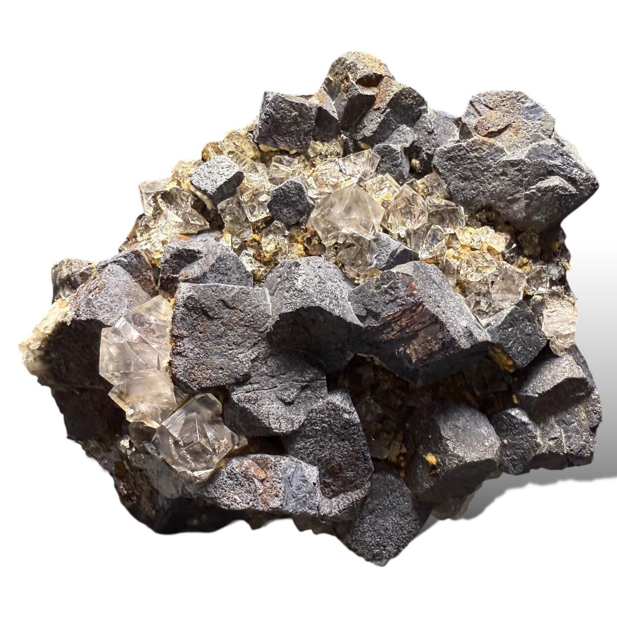 Galena With Fluorite