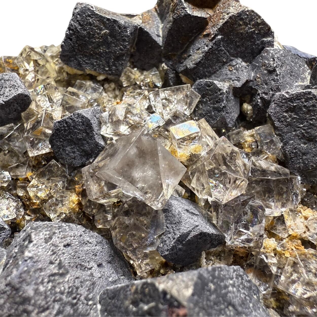 Galena With Fluorite