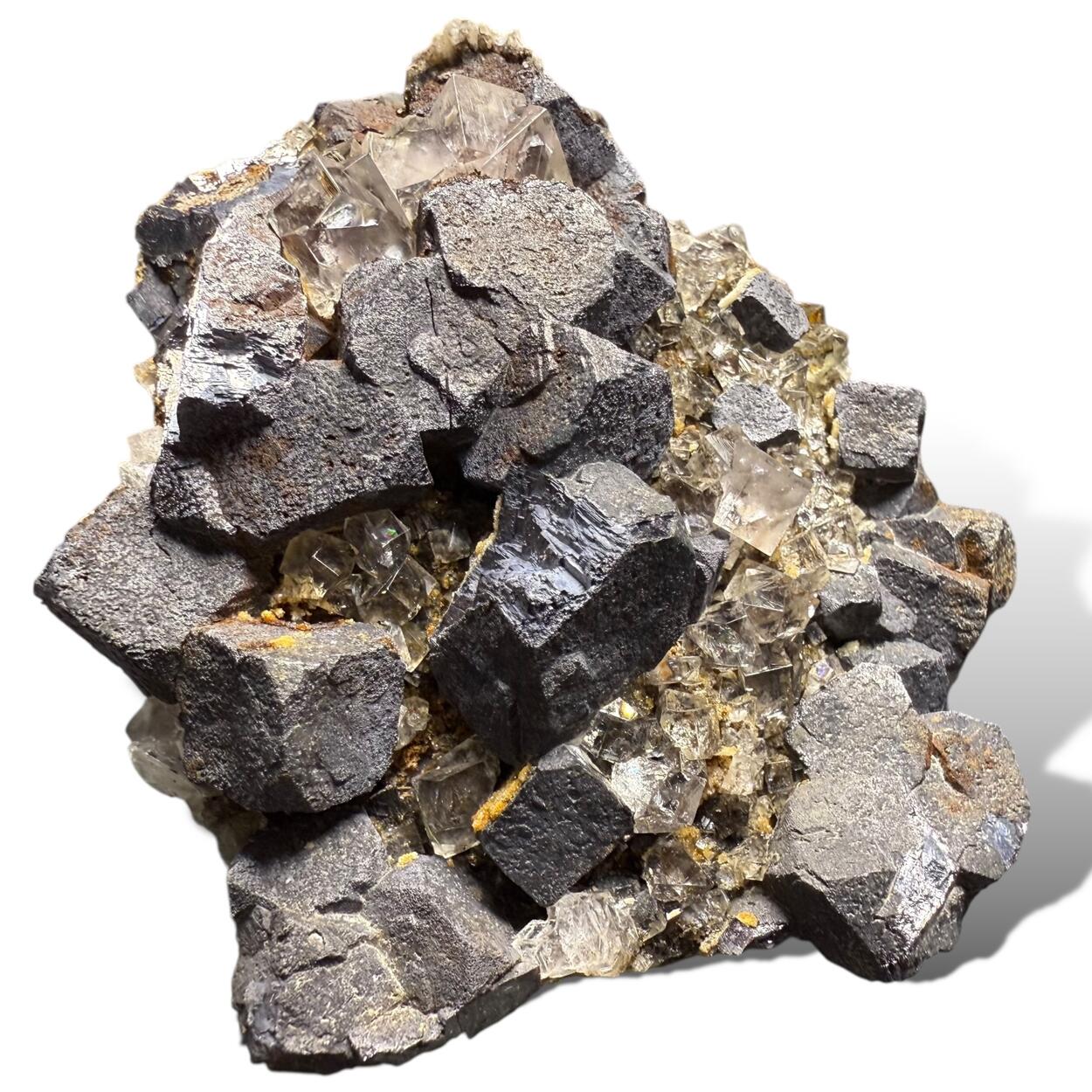 Galena With Fluorite