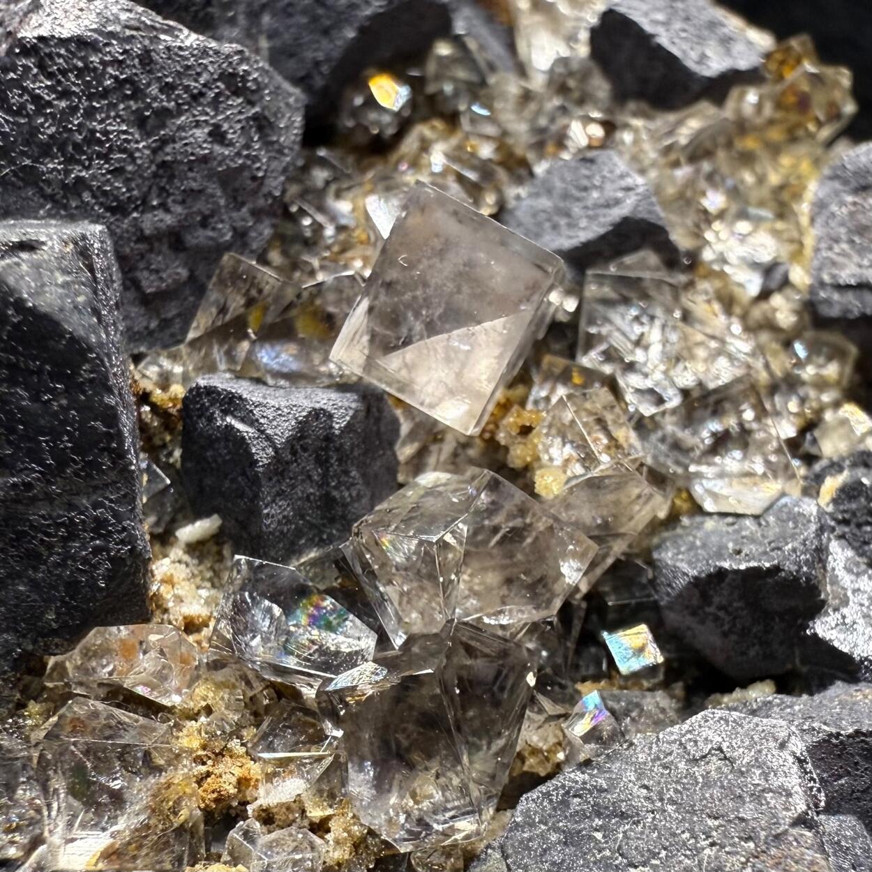 Galena With Fluorite