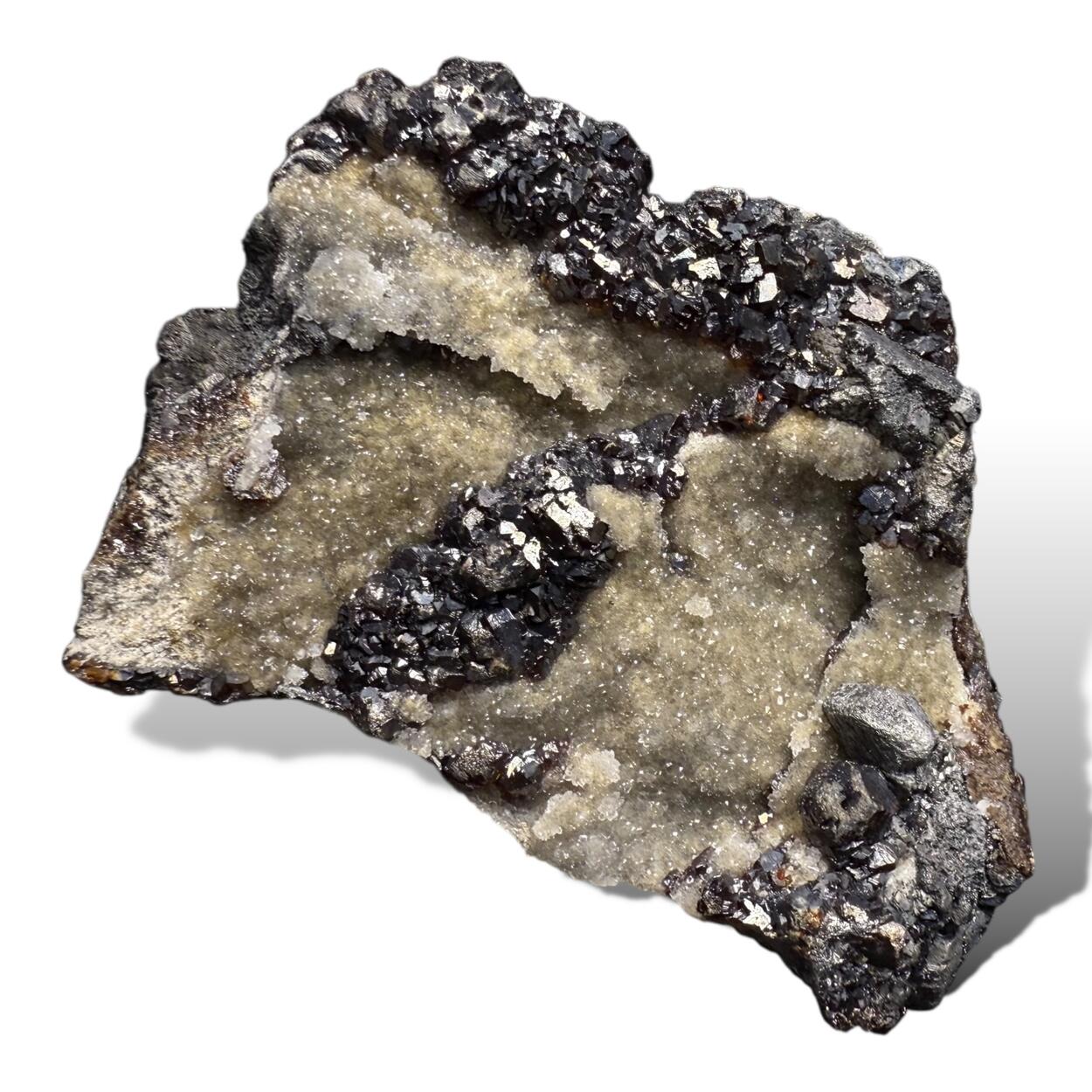 Bournonite & Sphalerite With Quartz & Dolomite