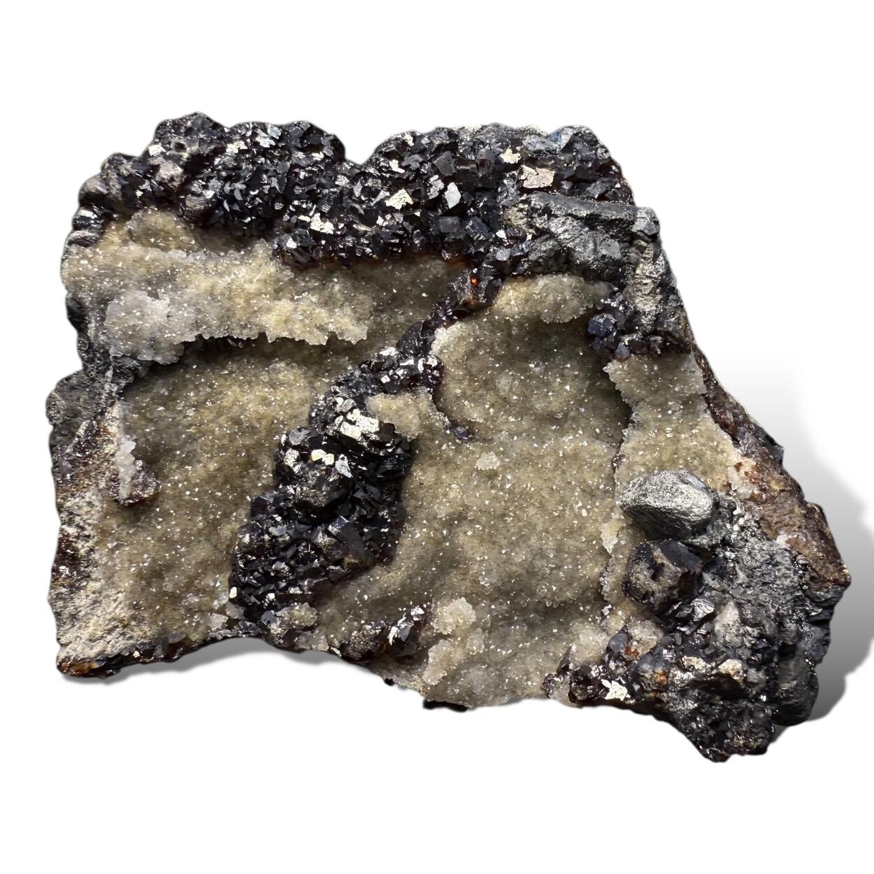 Bournonite & Sphalerite With Quartz & Dolomite
