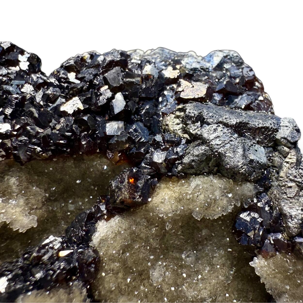 Bournonite & Sphalerite With Quartz & Dolomite