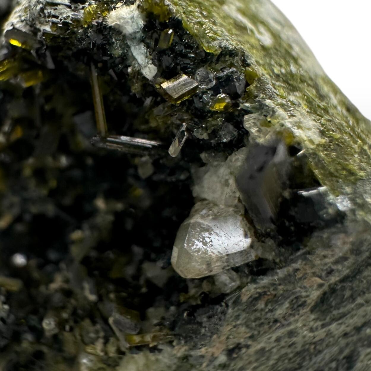 Apatite Epidote & Byssolite