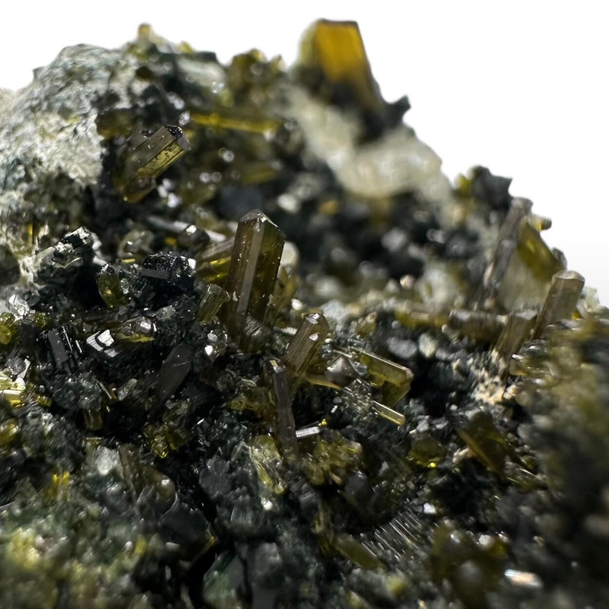 Apatite Epidote & Byssolite