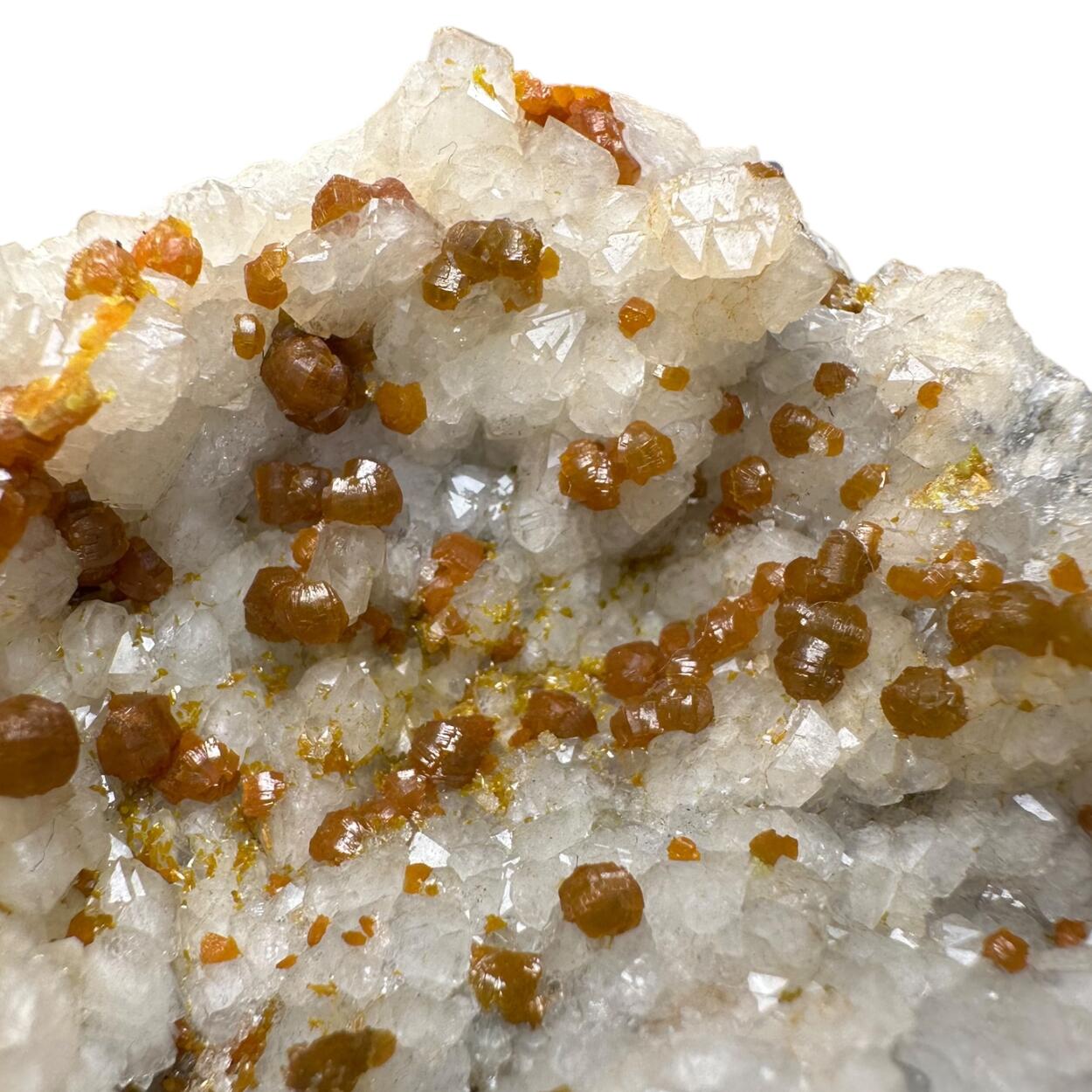 Campylite On Quartz