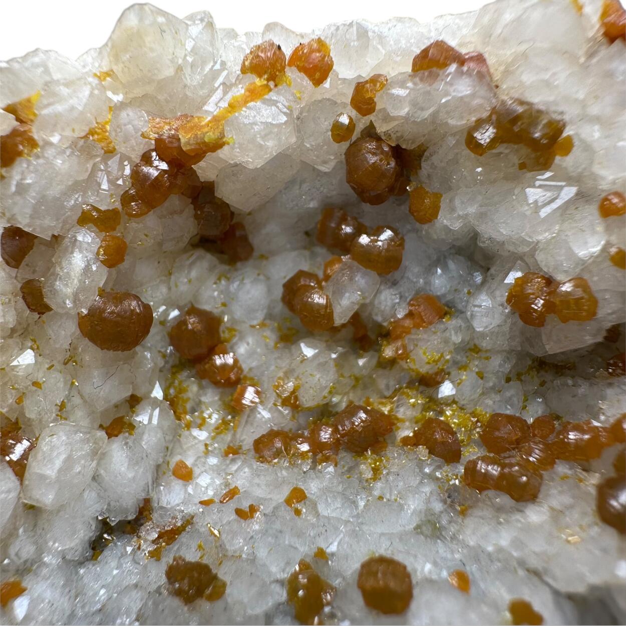 Campylite On Quartz
