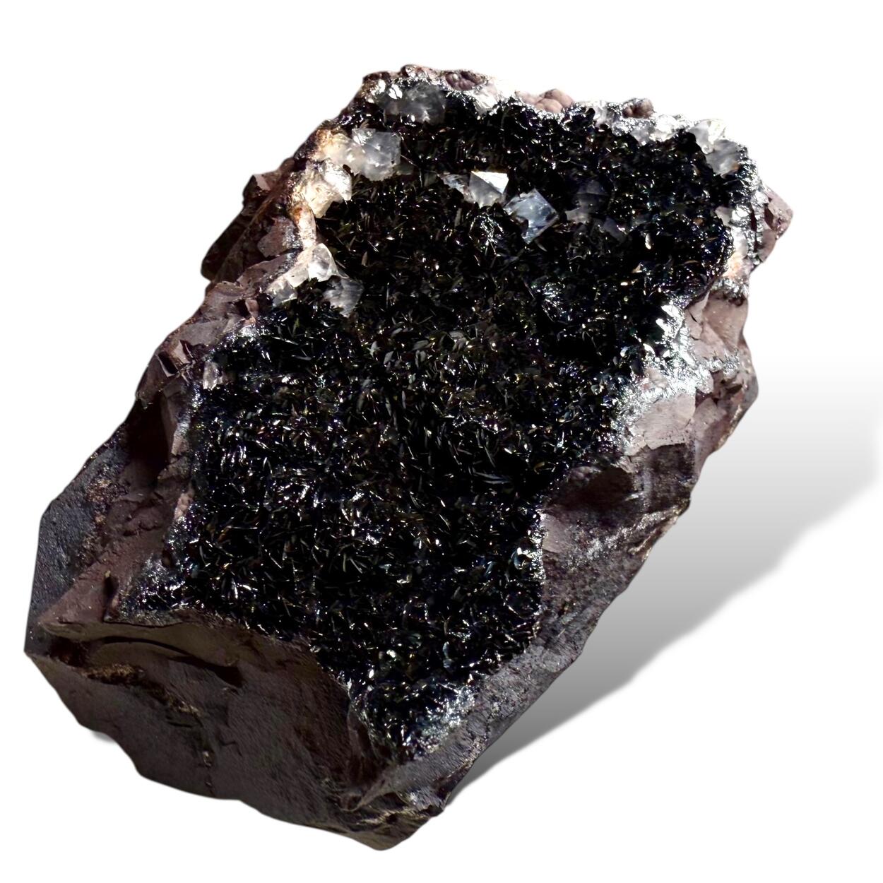 Hematite With Fluorite & Quartz