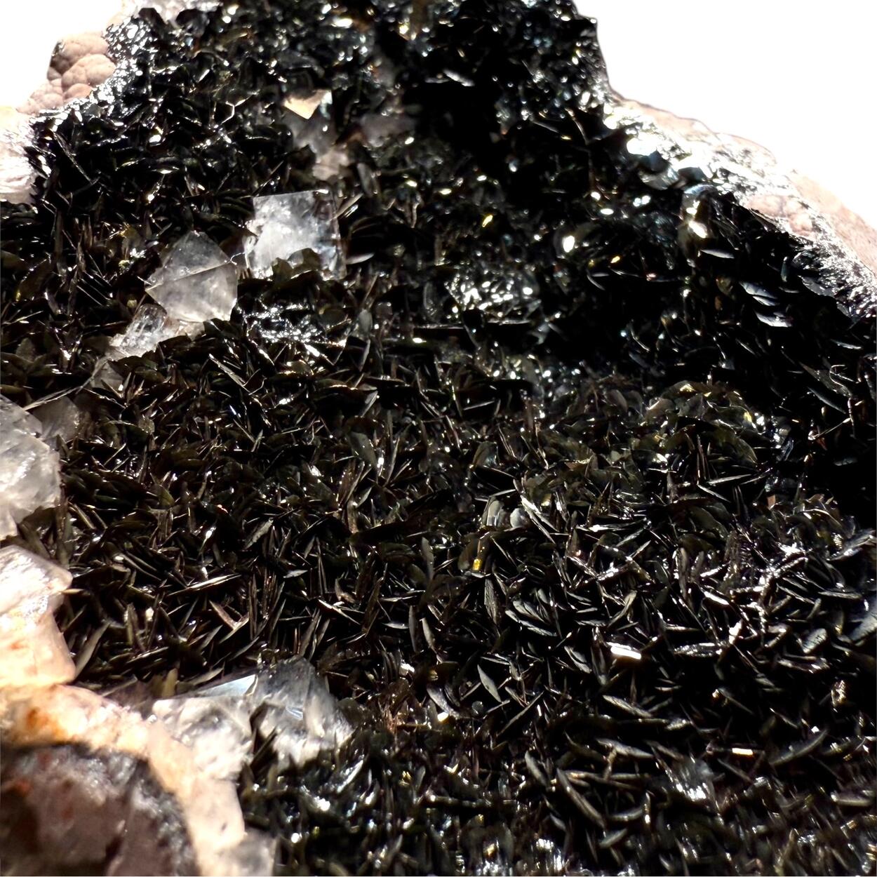 Hematite With Fluorite & Quartz