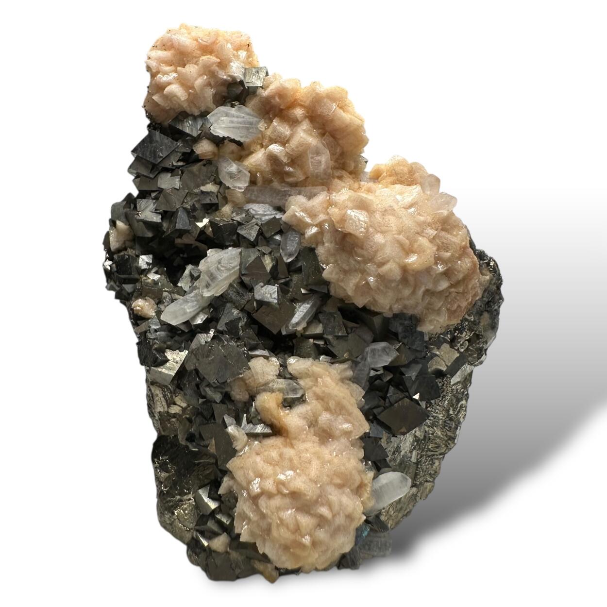 Arsenopyrite With Dolomite & Quartz