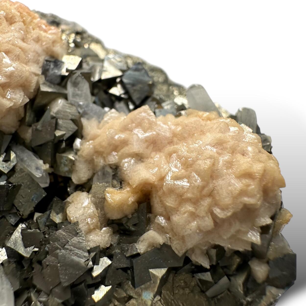 Arsenopyrite With Dolomite & Quartz