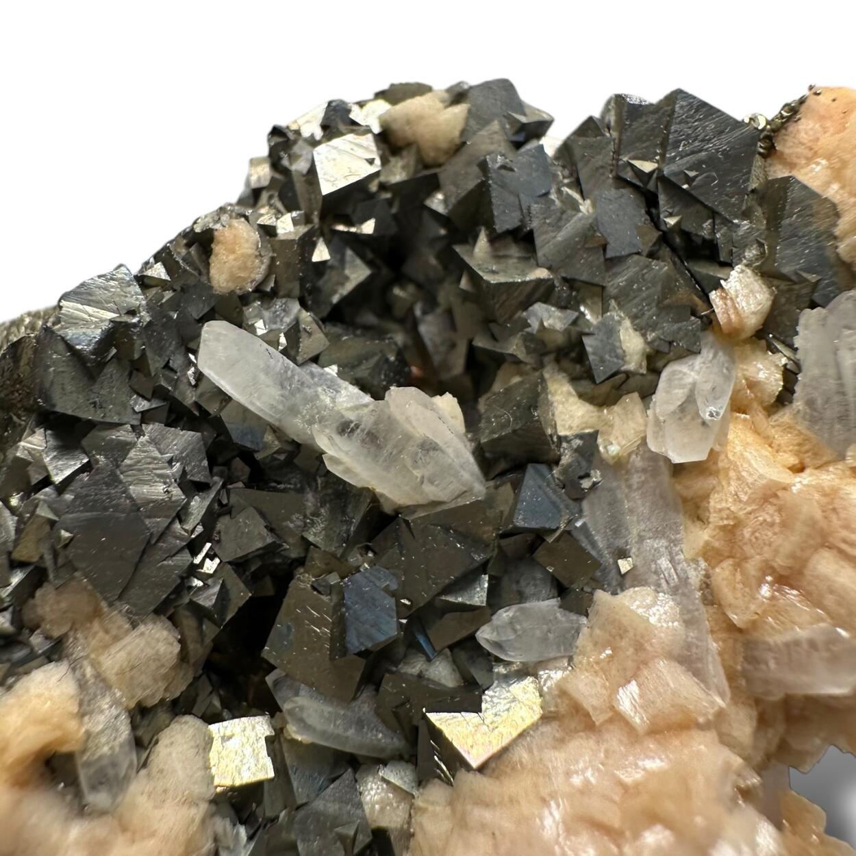 Arsenopyrite With Dolomite & Quartz