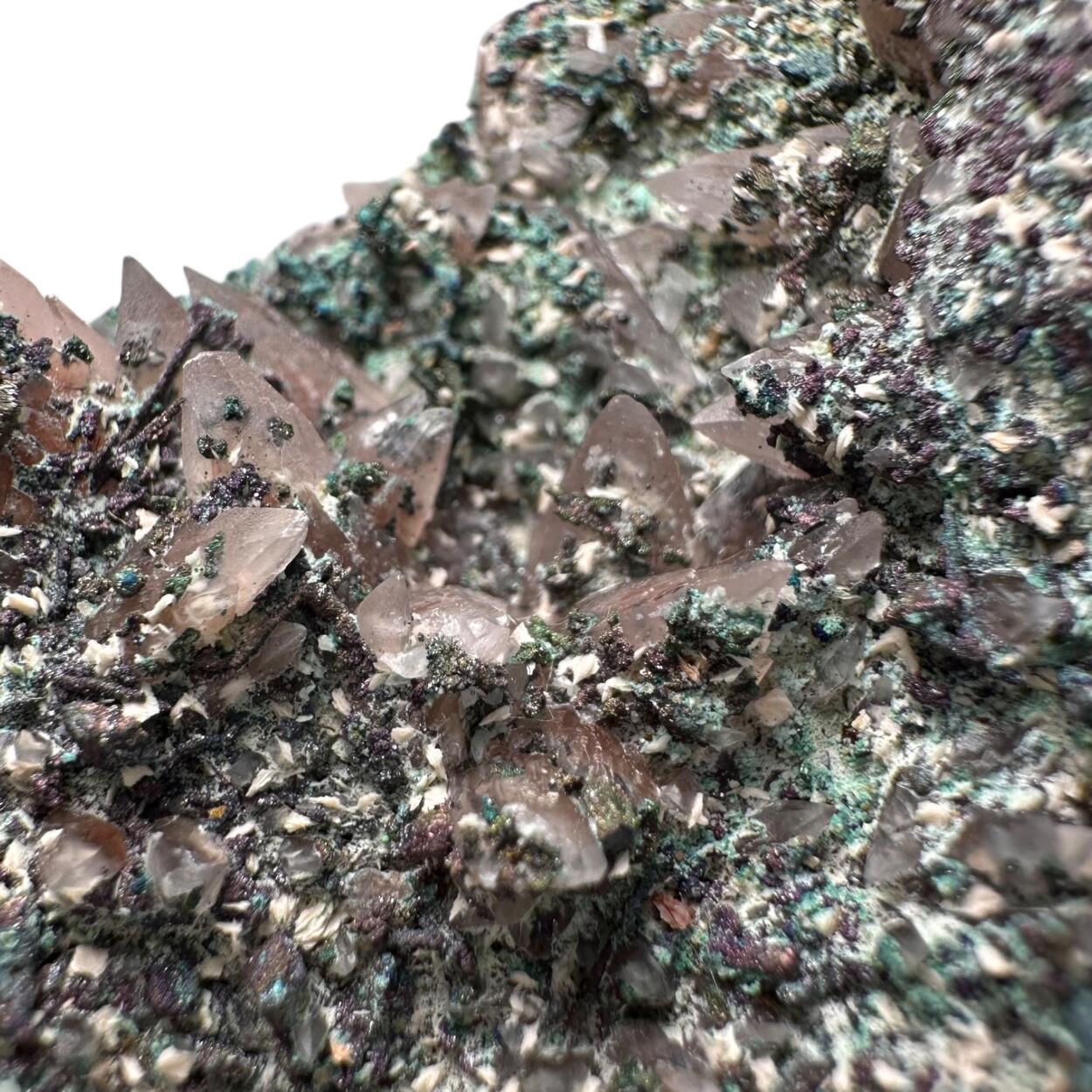 Chalcopyrite & Calcite