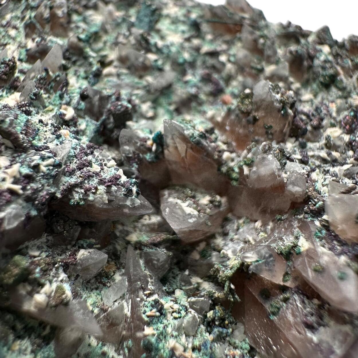 Chalcopyrite & Calcite