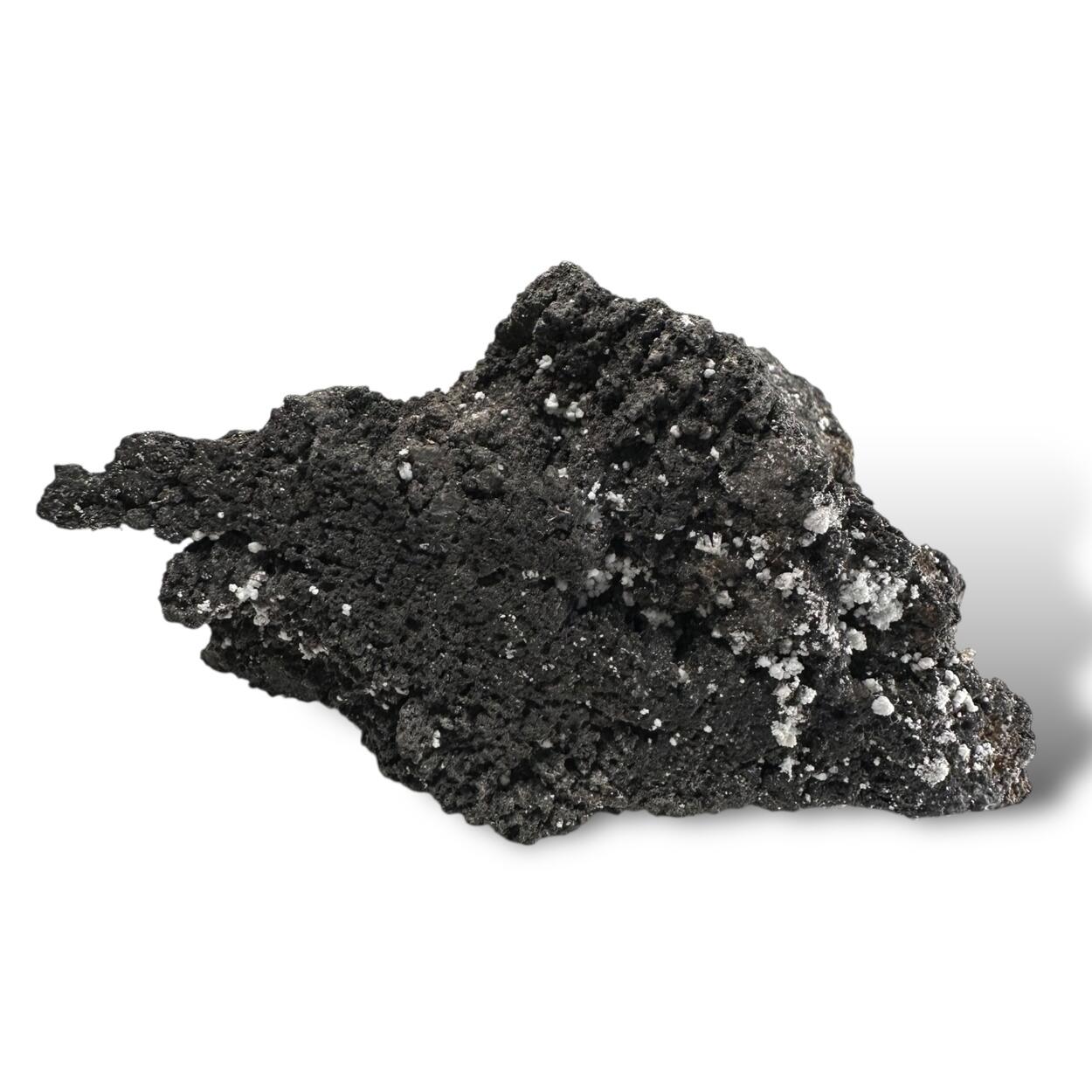 Claudetite With Arsenolite On Native Arsenic
