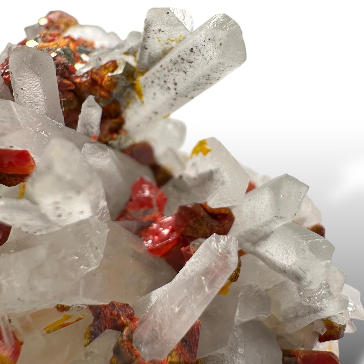 Realgar On Quartz
