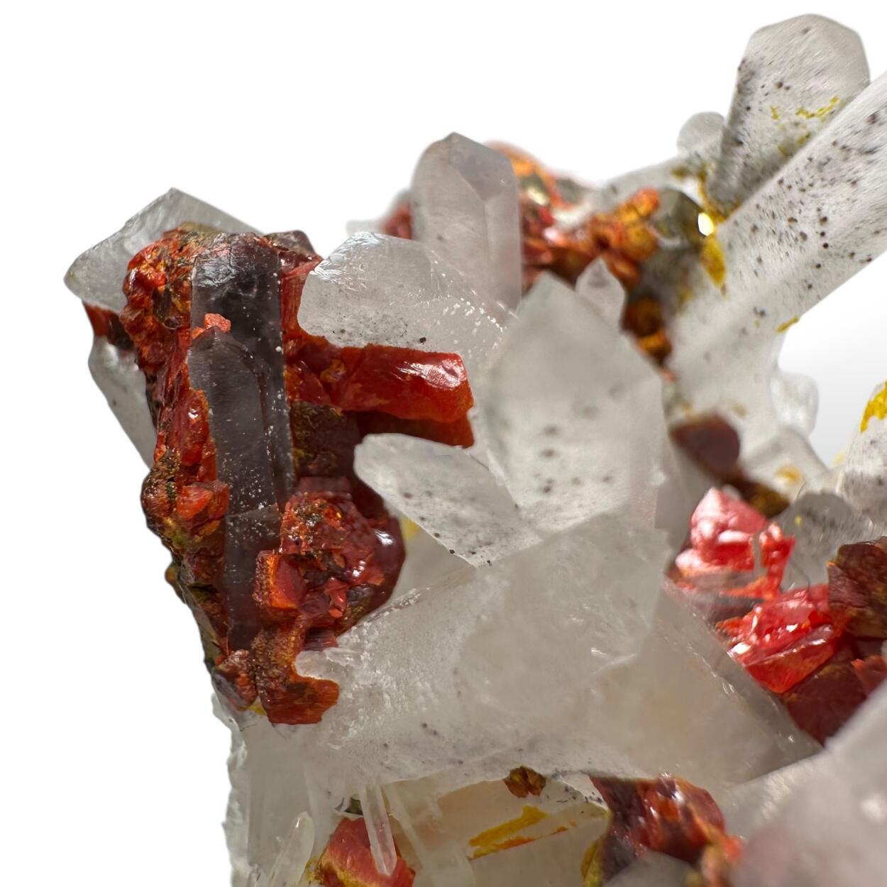 Realgar On Quartz