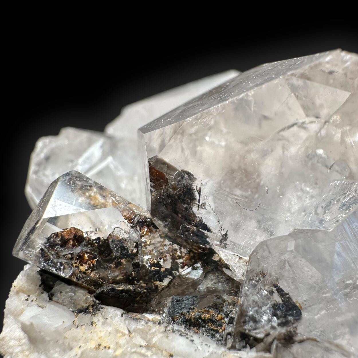 Topaz With Quartz