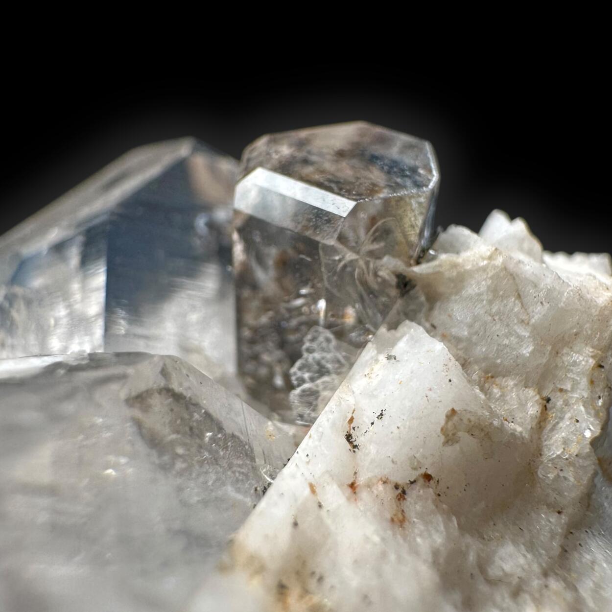 Topaz With Quartz