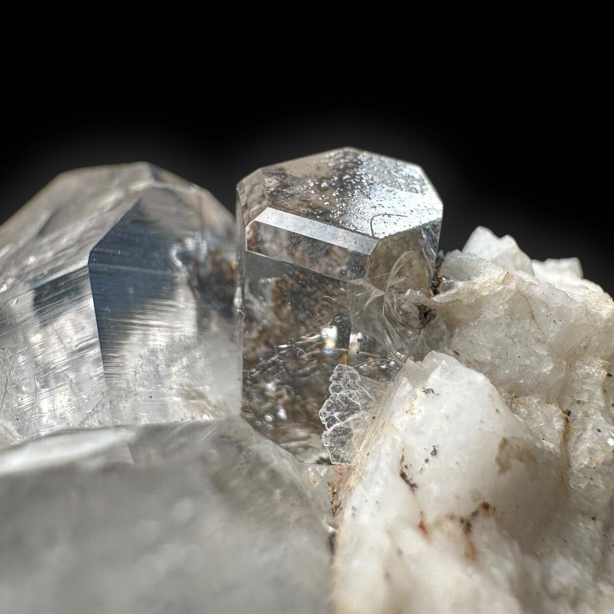 Topaz With Quartz