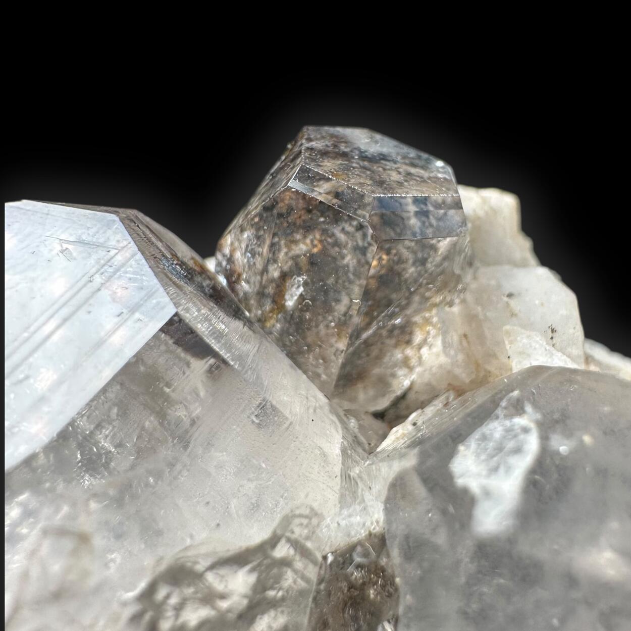 Topaz With Quartz