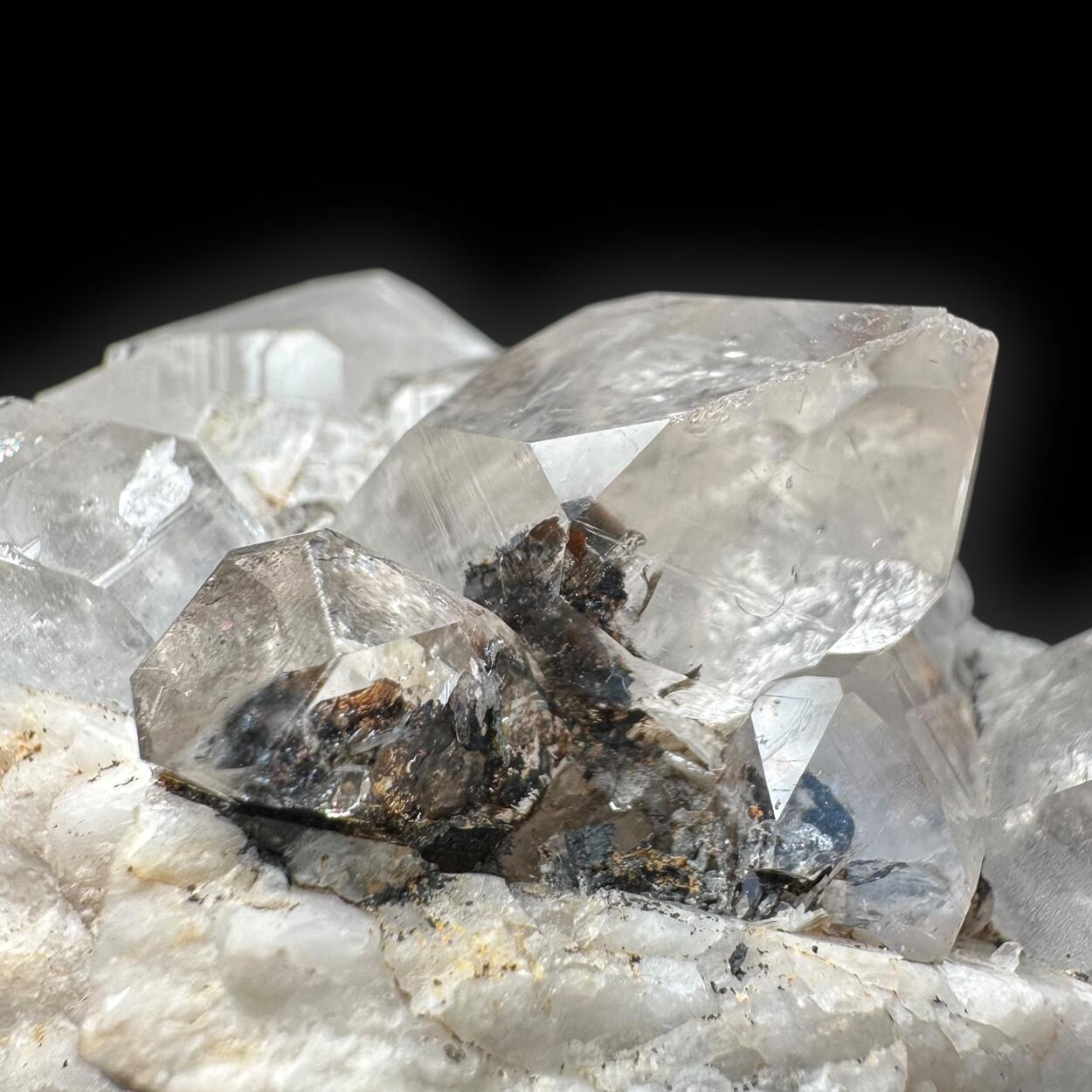 Topaz With Quartz