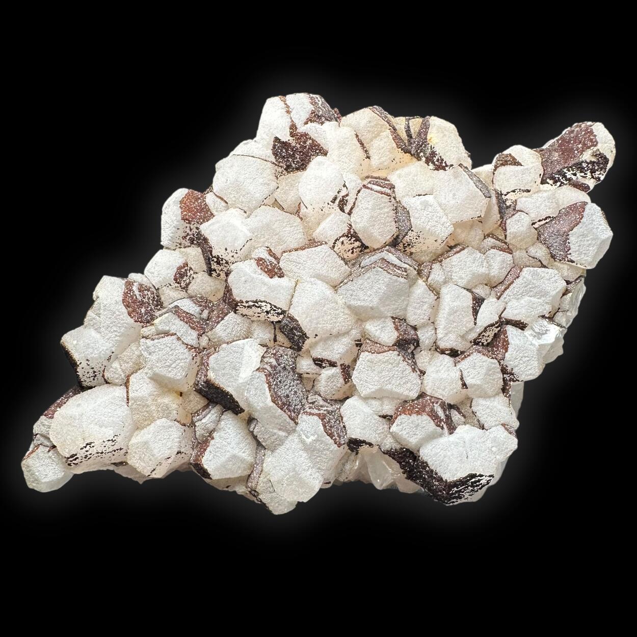 Calcite With Limonite Psm Pyrite