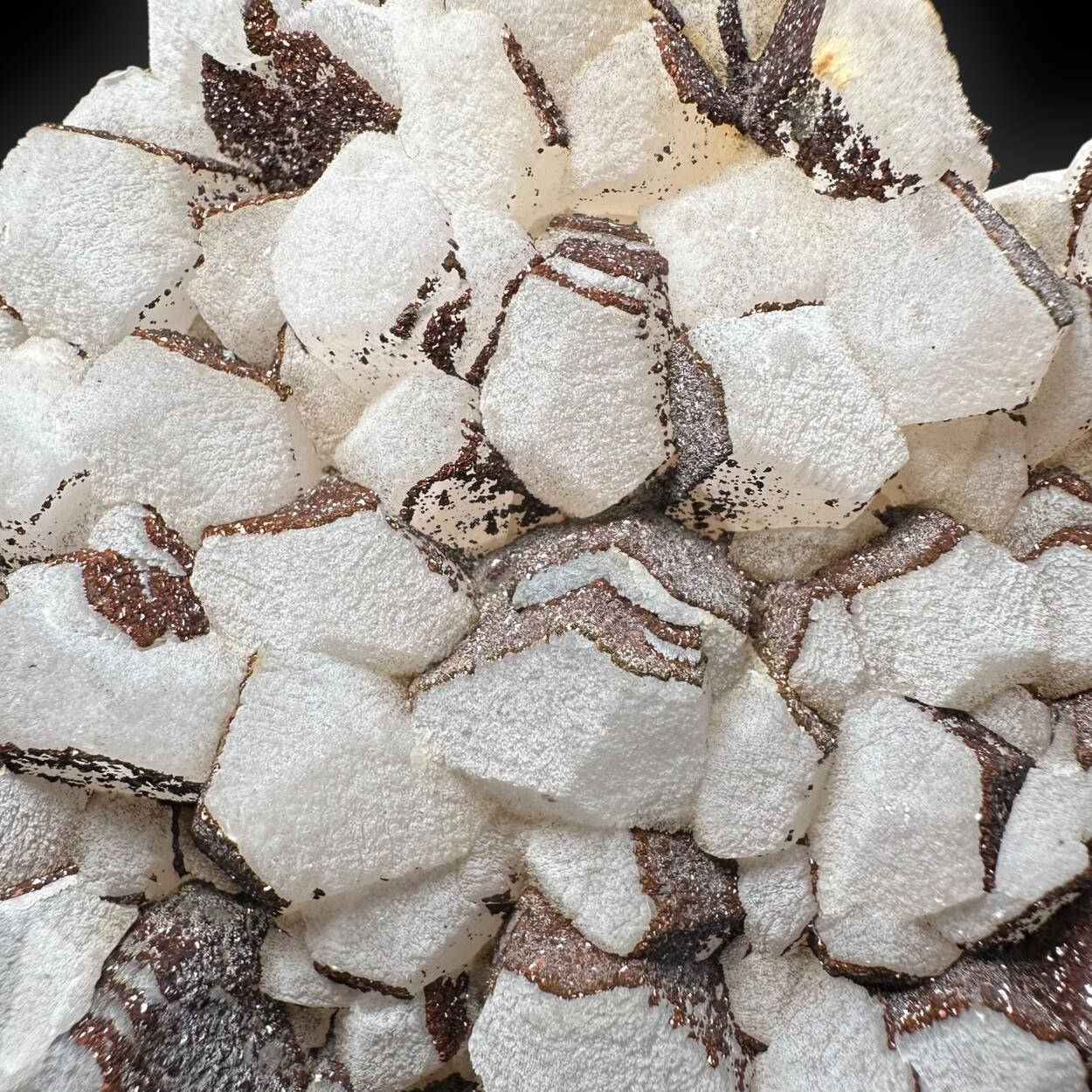 Calcite With Limonite Psm Pyrite