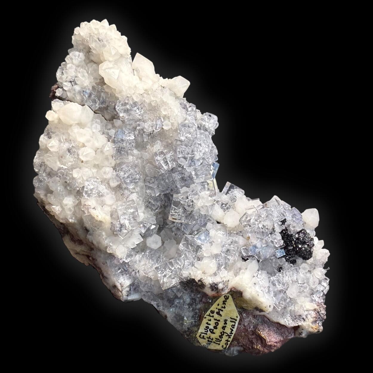 Fluorite Hematite & Quartz