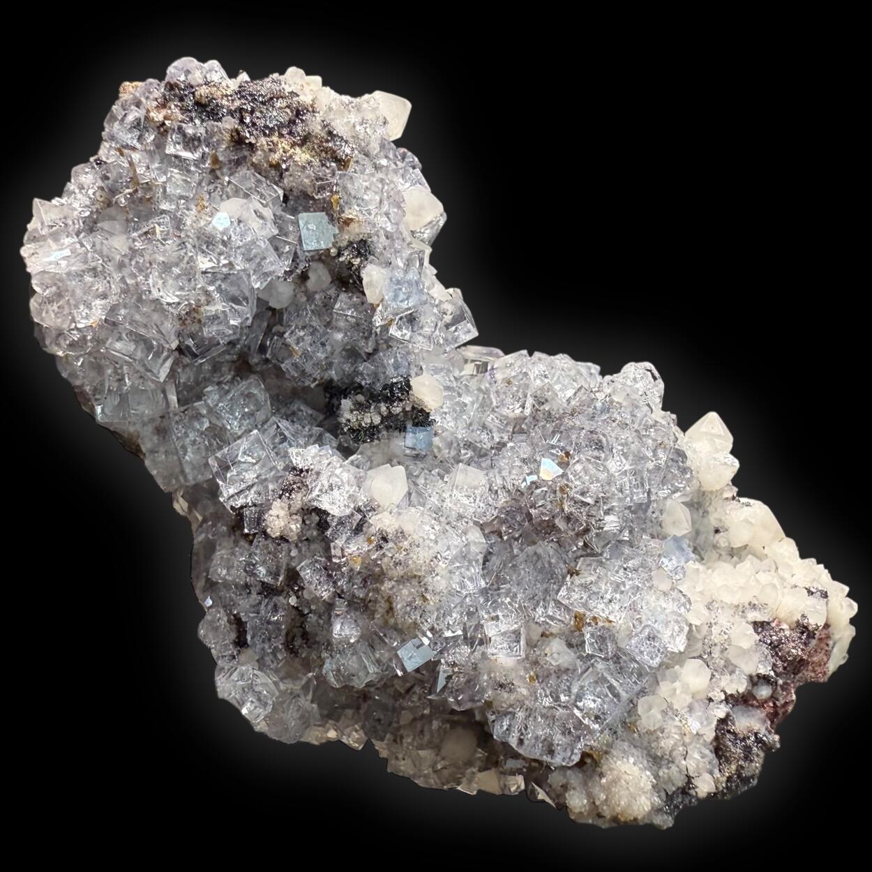 Fluorite Hematite & Quartz