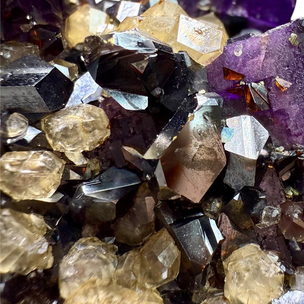 Fluorite Sphalerite & Calcite