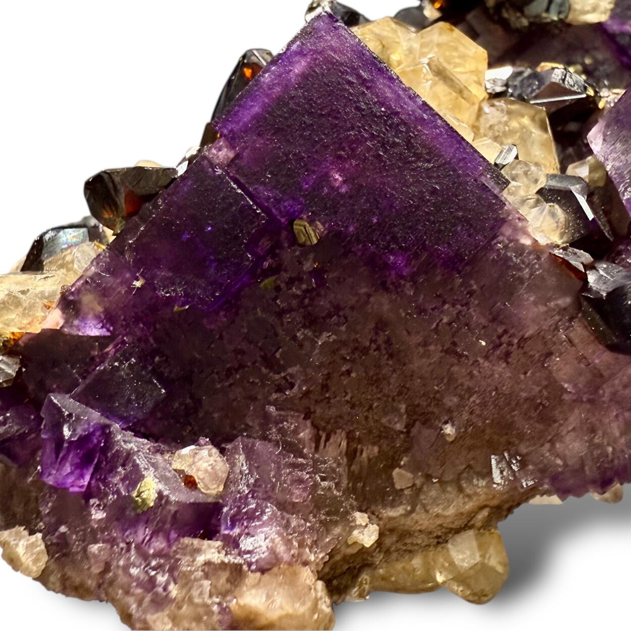 Fluorite Sphalerite & Calcite