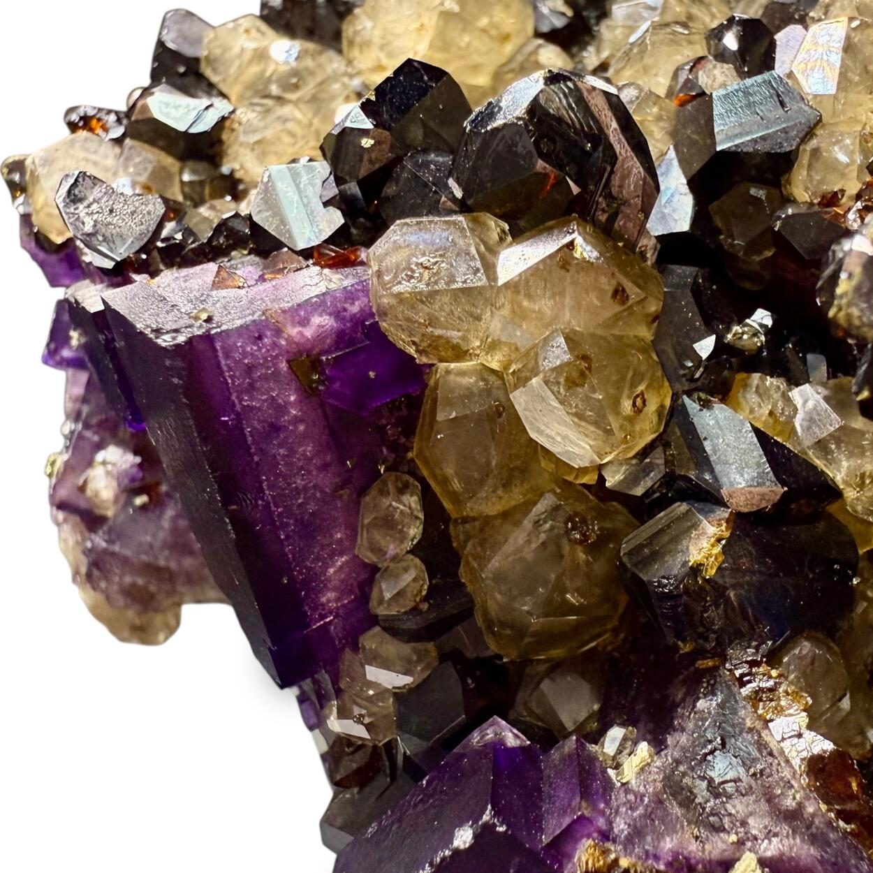Fluorite Sphalerite & Calcite