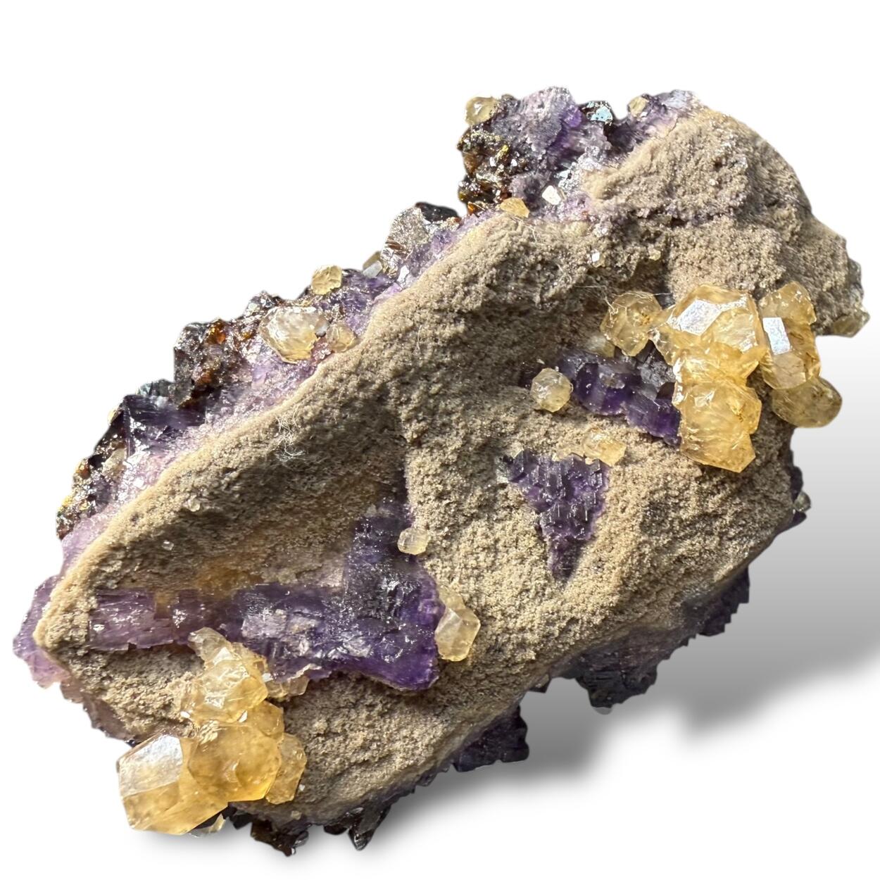 Fluorite Sphalerite & Calcite