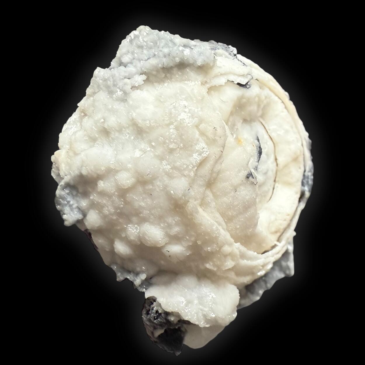 Calcite & Boulangerite